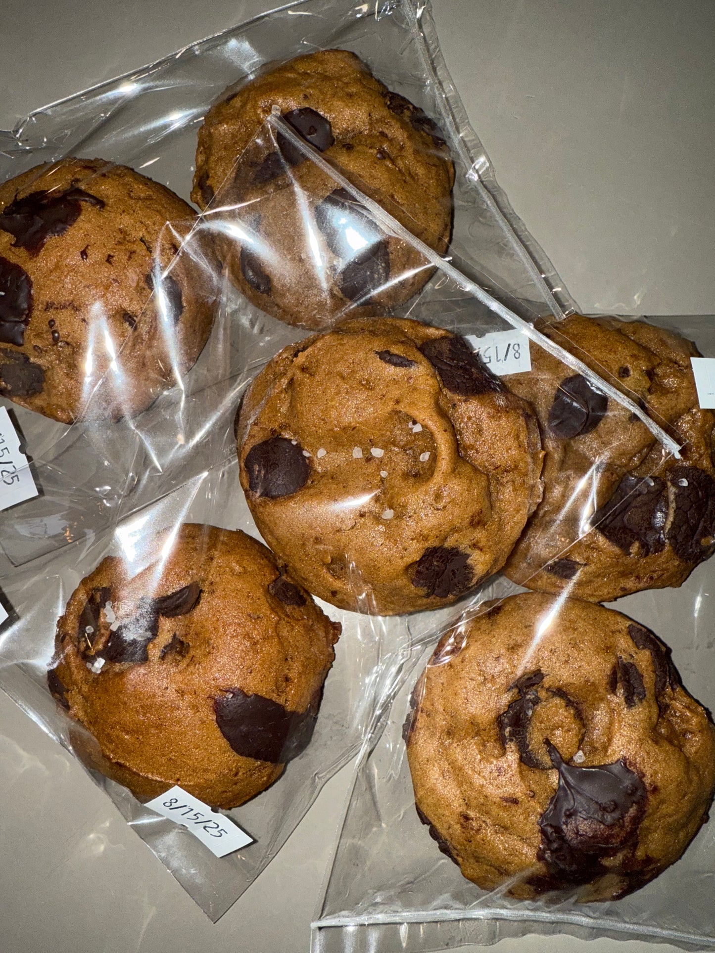 Vegan & Plant Based Banana Chocolate Chip Cookies