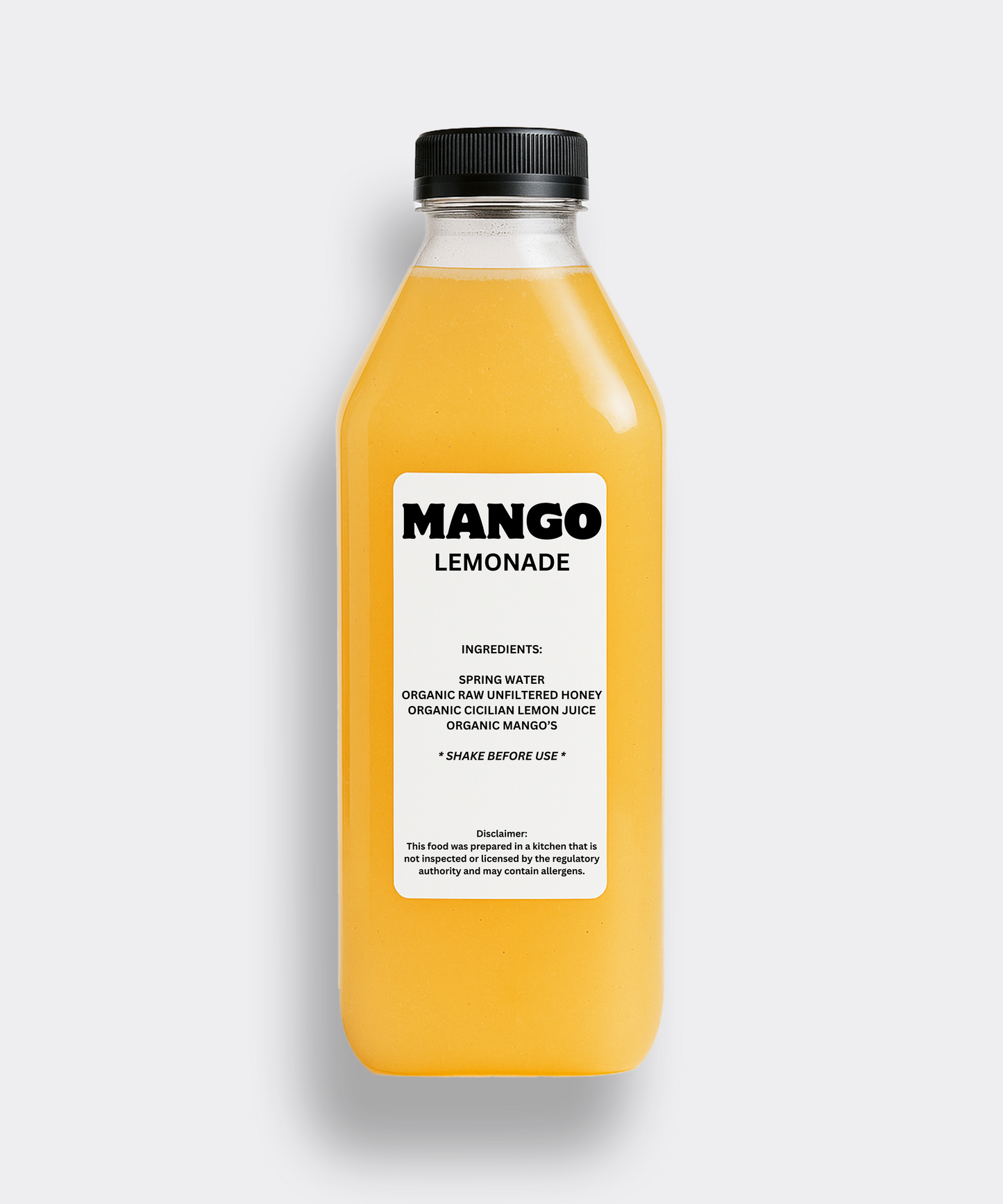 Organic Honey Lemonade